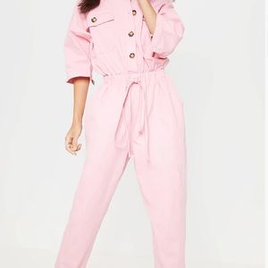 Light Pink Boiler Suit